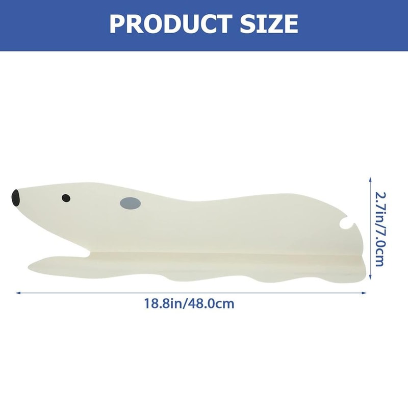 Cartoon Bear Kitchen Sink Splash Guard Suction Cup Water Deflector