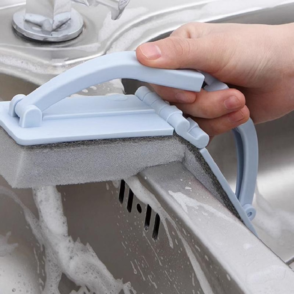 Folding Kitchen Cleaning Brush Multi Functional Stove Scrubber Tool 1