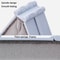 Folding Kitchen Cleaning Brush Multi Functional Stove Scrubber Tool 4