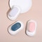 Multi Function Kitchen Sponge Brush With Ergonomic Handle Wash Dishes Clean Counters 3