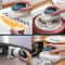 Multi Function Kitchen Sponge Brush With Ergonomic Handle Wash Dishes Clean Counters 4