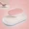 Multi Function Kitchen Sponge Brush With Ergonomic Handle Wash Dishes Clean Counters 5