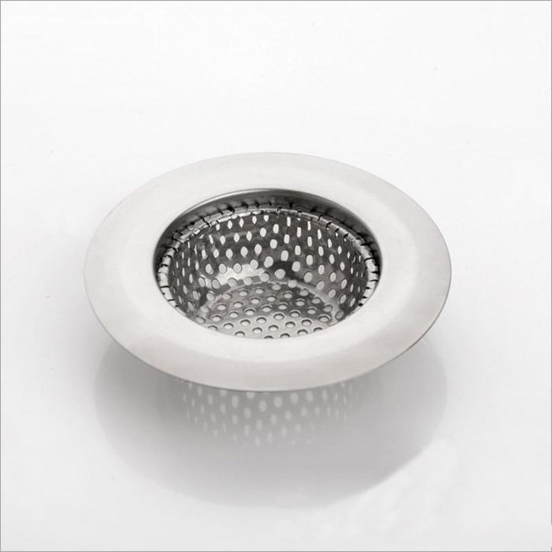 Wide Edge Stainless Steel Floor Drain Cover Sink Strainer 1