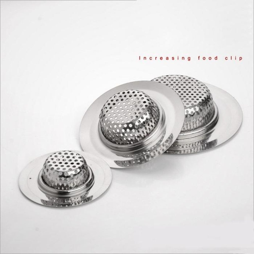 Wide Edge Stainless Steel Floor Drain Cover Sink Strainer 3