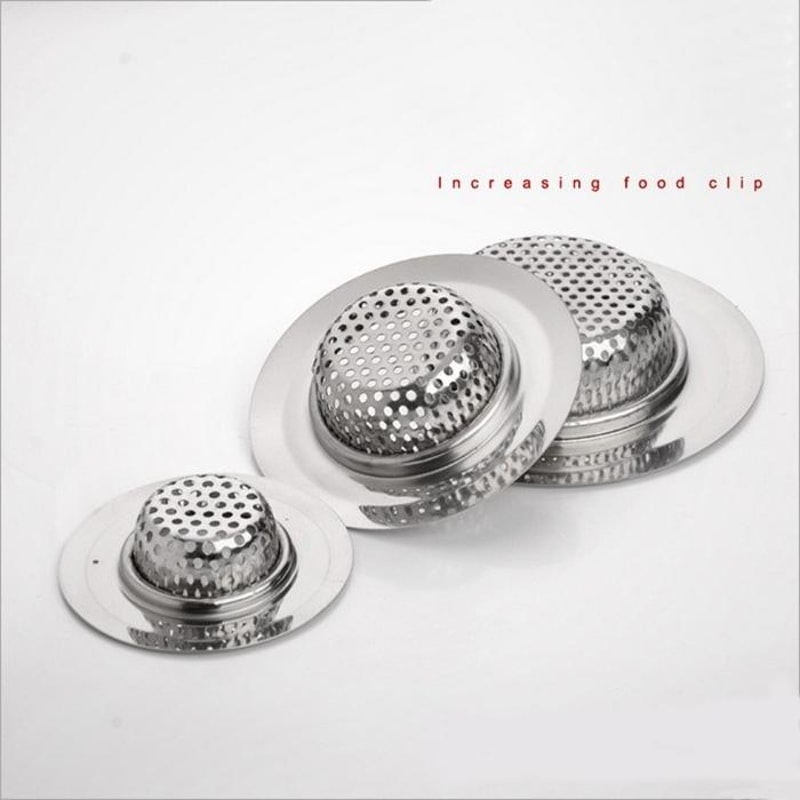 Wide Edge Stainless Steel Floor Drain Cover Sink Strainer 3