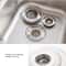 Wide Edge Stainless Steel Floor Drain Cover Sink Strainer 5