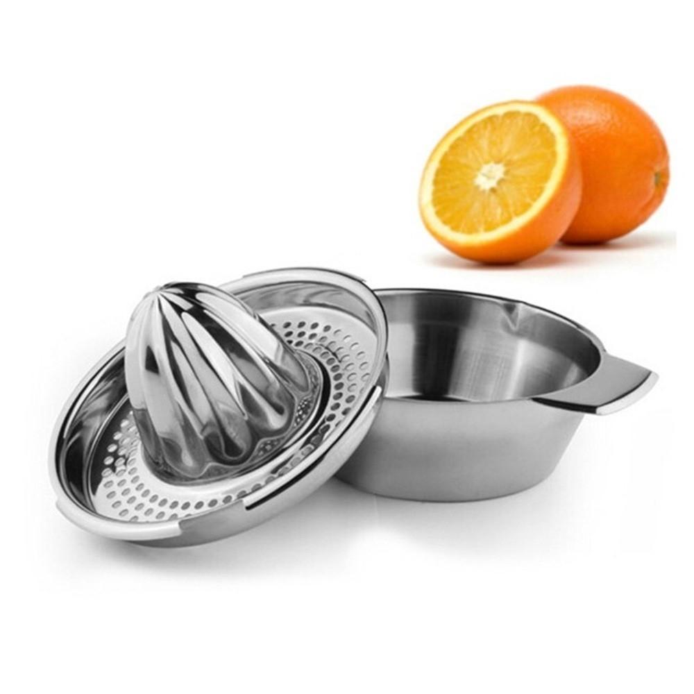 Premium Aluminum Alloy Manual Dual Layer Lemon Juicer For Fresh Citrus 1