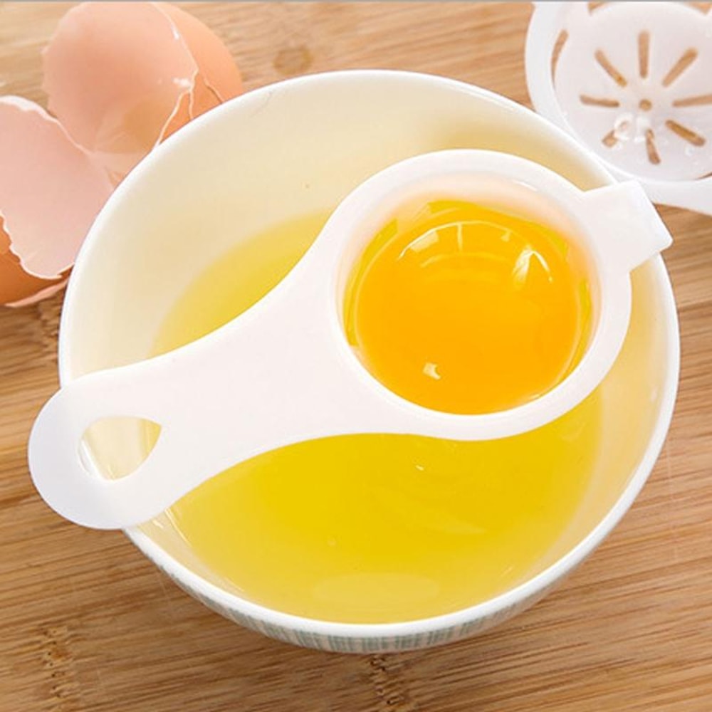 Premium Kitchen Egg Yolk Separator Set Easy Egg White And Yolk Separator Tool 5