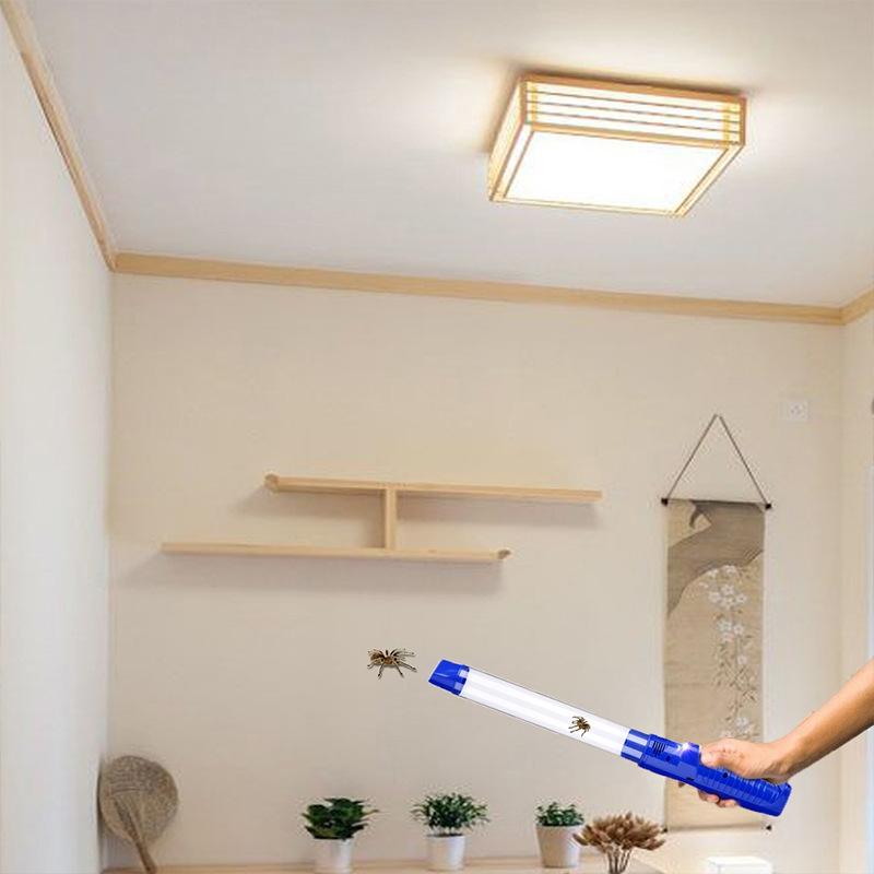 USB Rechargeable Electric Bug Catcher With LED Light Suction Trap 7