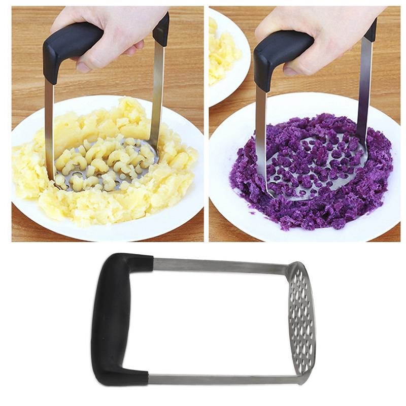 Premium Stainless Steel Potato Ricer Vegetable Masher With Ergonomic Handle 9