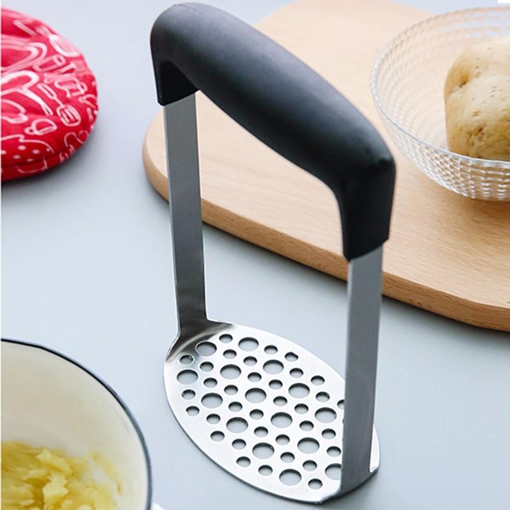 Premium Stainless Steel Potato Ricer Vegetable Masher With Ergonomic Handle 11