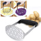 Premium Stainless Steel Potato Ricer Vegetable Masher With Ergonomic Handle 15