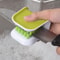 Premium U Shaped Knife Cleaning Brush Dual Sided Utensil Scrubber for Safe Kitchen Cleaning