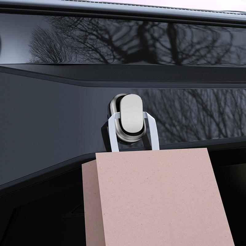 Premium Metal Invisible Car Interior Storage Hooks Adhesive Car Hooks Set 7