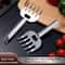 tainless Steel Bear Claw Meat Shredder BBQ Hand Guard Tool