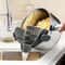 Premium Wide Mouth Silicone Pasta Strainer Colander Easy Drain Kitchen Strainer