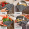 Premium Wide Mouth Silicone Pasta Strainer Colander Easy Drain Kitchen Strainer