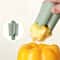 Premium Chili Corer Tool Set ABS Plastic Chili Corer Tool & Pepper Seed Remover Kitchen Prep Utensils