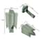 Premium Chili Corer Tool Set ABS Plastic Chili Corer Tool & Pepper Seed Remover Kitchen Prep Utensils