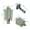 Premium Chili Corer Tool Set ABS Plastic Chili Corer Tool & Pepper Seed Remover Kitchen Prep Utensils