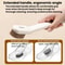 Premium Rotatable Long Handle Brush for Shoe Cleaning Ergonomic Soft Bristle Footwear Care Tool