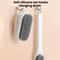 Premium Rotatable Long Handle Brush for Shoe Cleaning Ergonomic Soft Bristle Footwear Care Tool