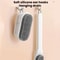 Premium Rotatable Long Handle Brush for Shoe Cleaning Ergonomic Soft Bristle Footwear Care Tool