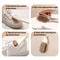 Premium Rotatable Long Handle Brush for Shoe Cleaning Ergonomic Soft Bristle Footwear Care Tool