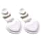 Heart Shaped Silicone Oven Mitts Heat Resistant Anti Scald Hot Bowl Holder Set 8