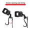 Rotating Car Phone Holder Clip On Sun Visor Rear Seat Mount 2