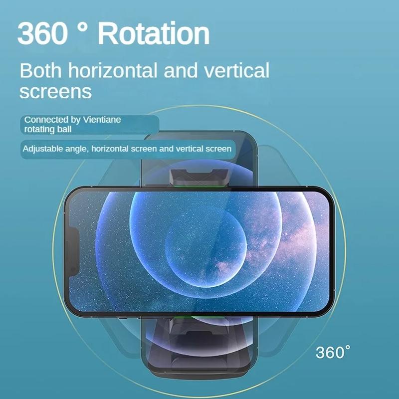 Rotating Car Phone Holder Clip On Sun Visor Rear Seat Mount 4