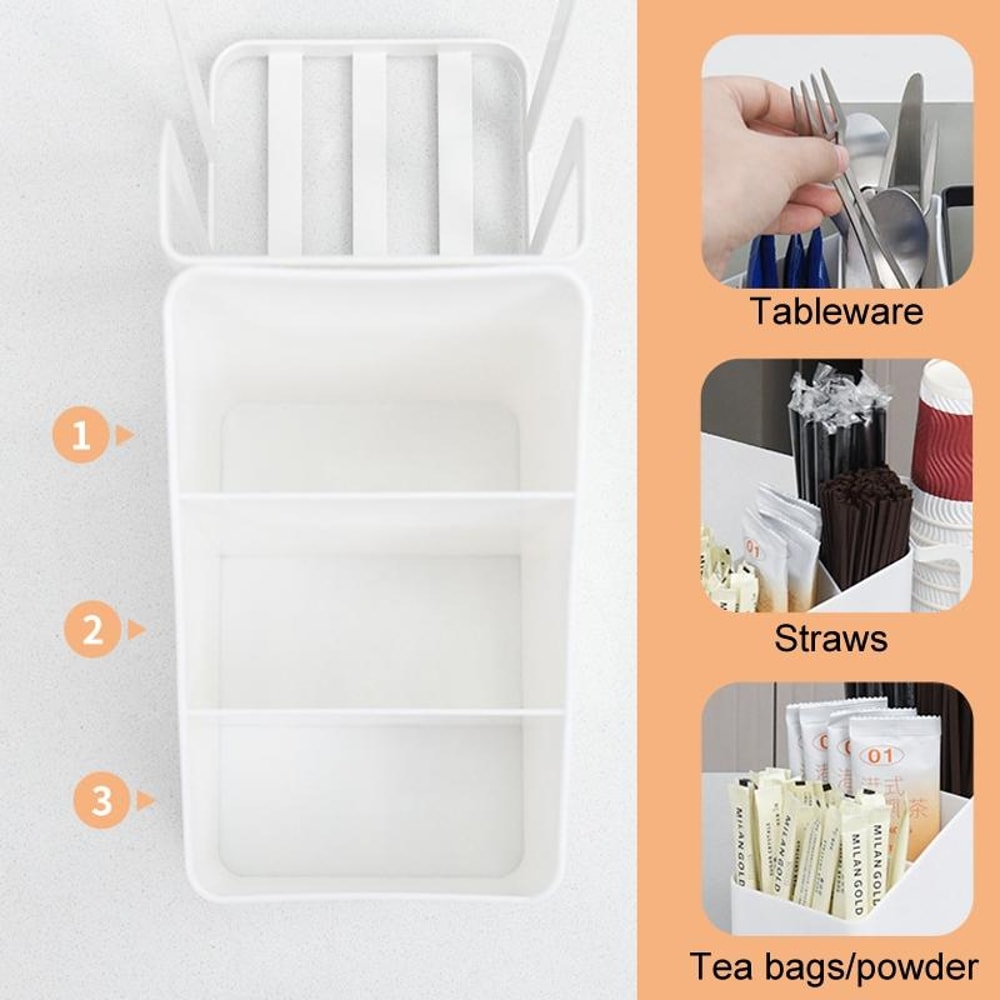 Iron Disposable Cup Holder And Coffee Station Organizer For Paper Cups And Tea Bags 4