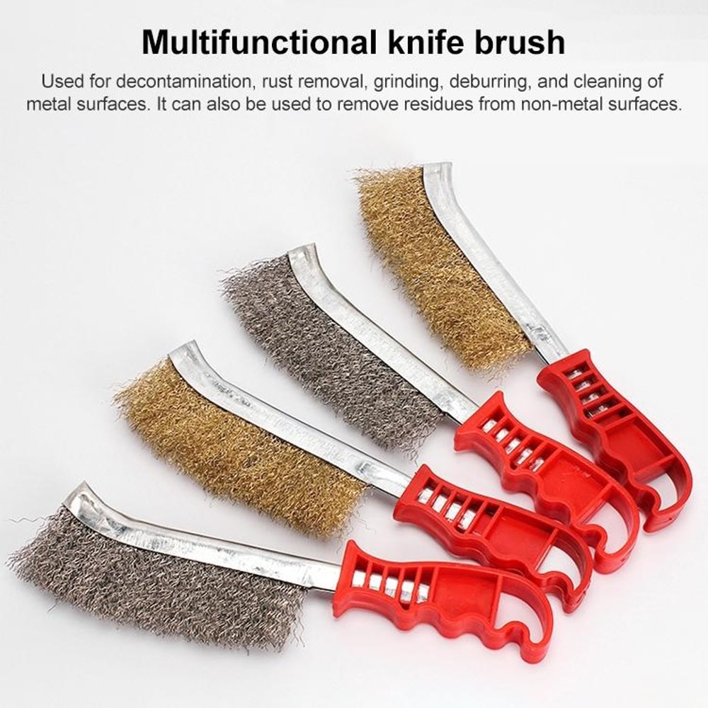 Stainless Steel BBQ Grill Brush With Angled Handle For Easy Grate Cleaning 2