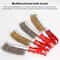 Stainless Steel BBQ Grill Brush With Angled Handle For Easy Grate Cleaning 2
