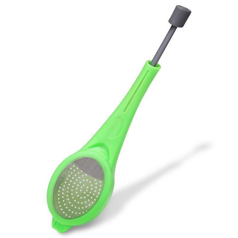 Reusable Tea Infuser with Plunger Portable Loose Leaf Tea Strainer