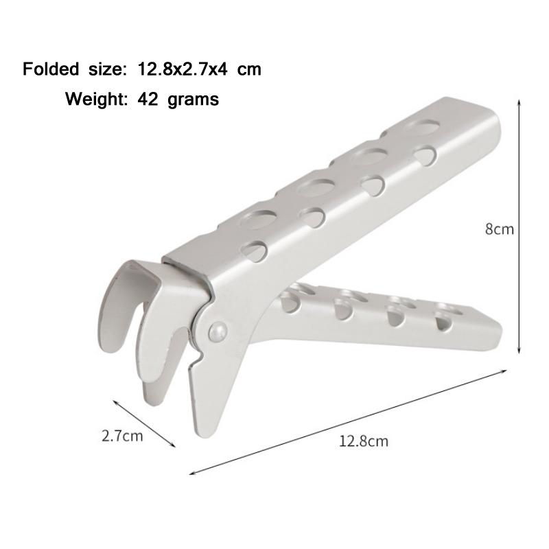 Camping Pot Tongs Aluminum Alloy Anti Scalding Pot Gripper