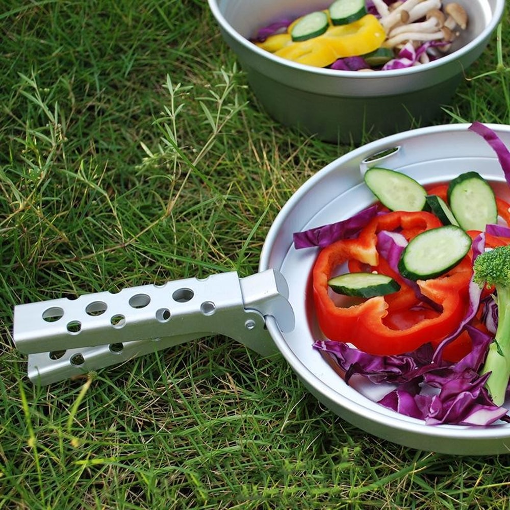 Camping Pot Tongs Aluminum Alloy Anti Scalding Pot Gripper