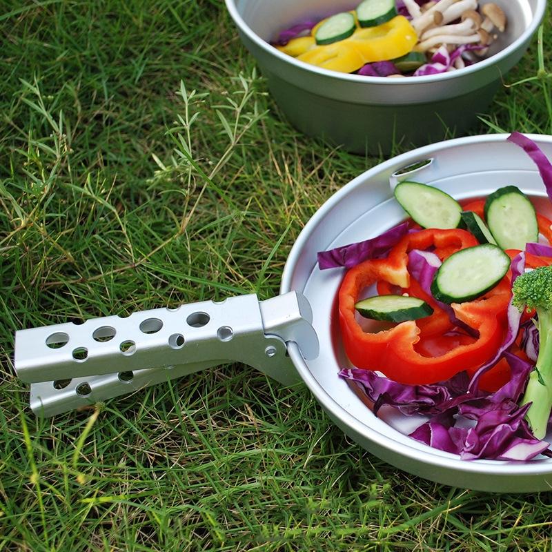 Camping Pot Tongs Aluminum Alloy Anti Scalding Pot Gripper