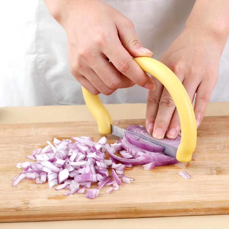 Stainless Steel Banana Slicer And Vegetable Slicer Set 2