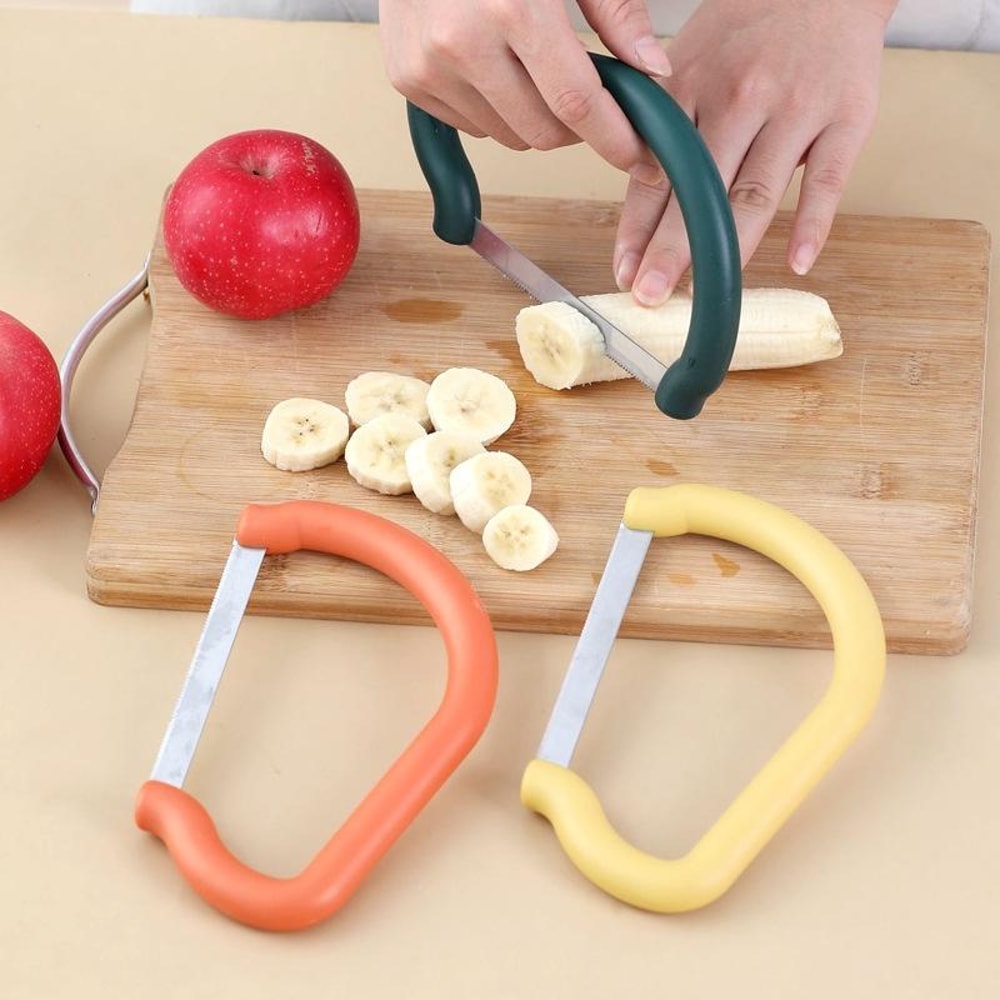Stainless Steel Banana Slicer And Vegetable Slicer Set 1