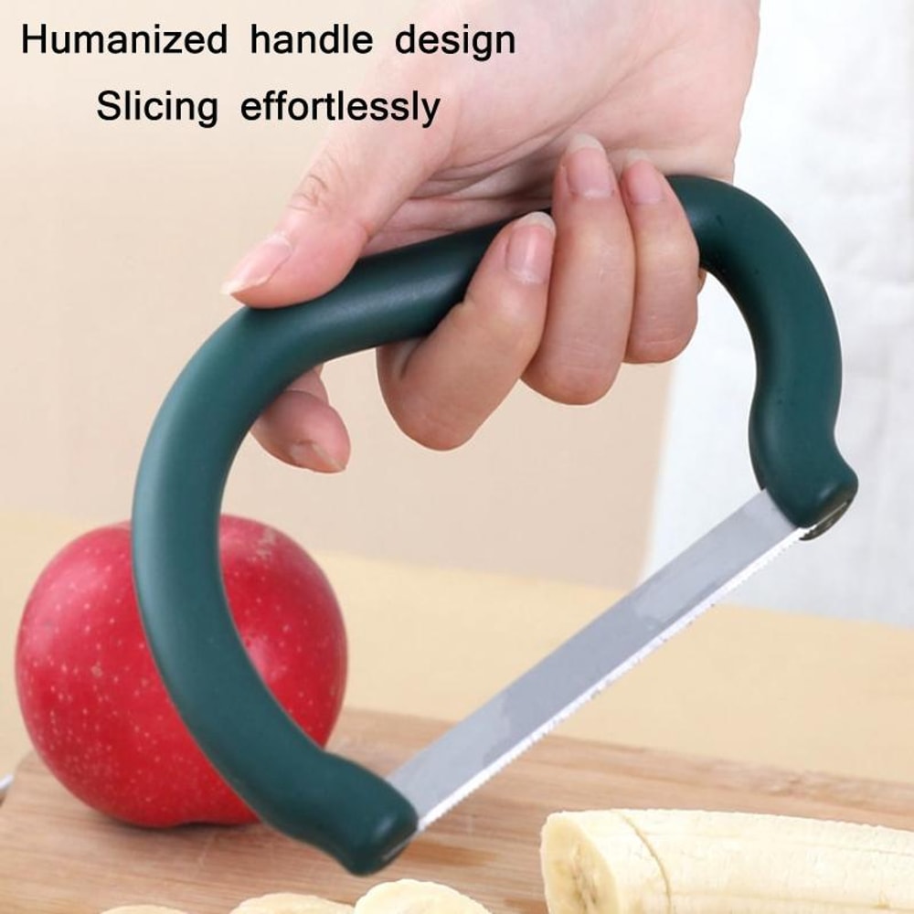 Stainless Steel Banana Slicer And Vegetable Slicer Set 3