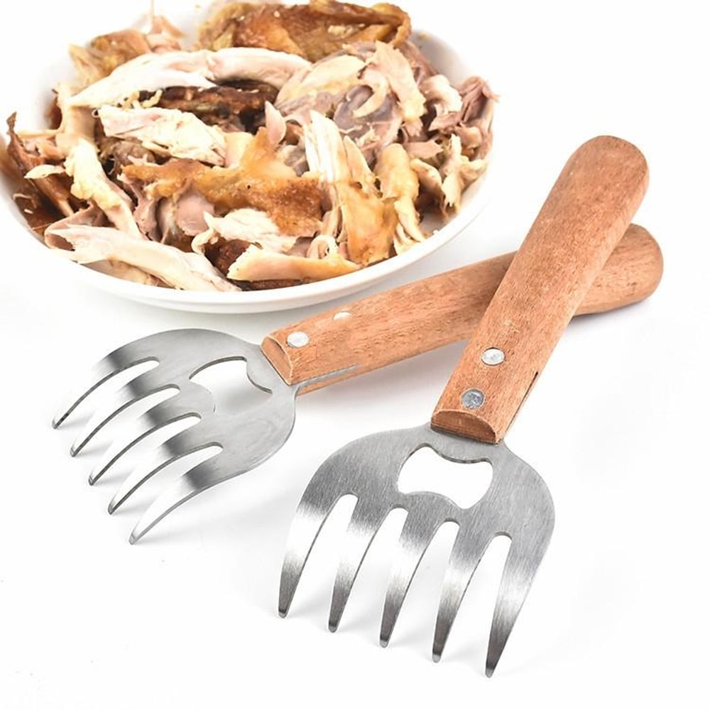 Bear Claw Meat Shredder Stainless Steel BBQ Meat Claws