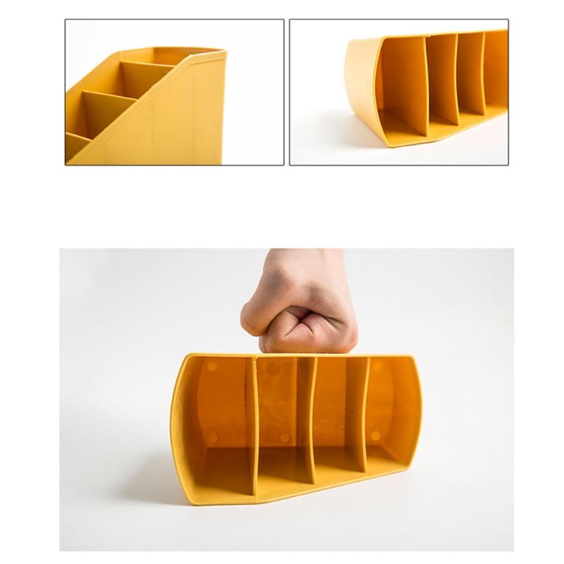 Desktop Organizer Plastic Storage Box For Stationery Office Supplies And Cosmetics 2