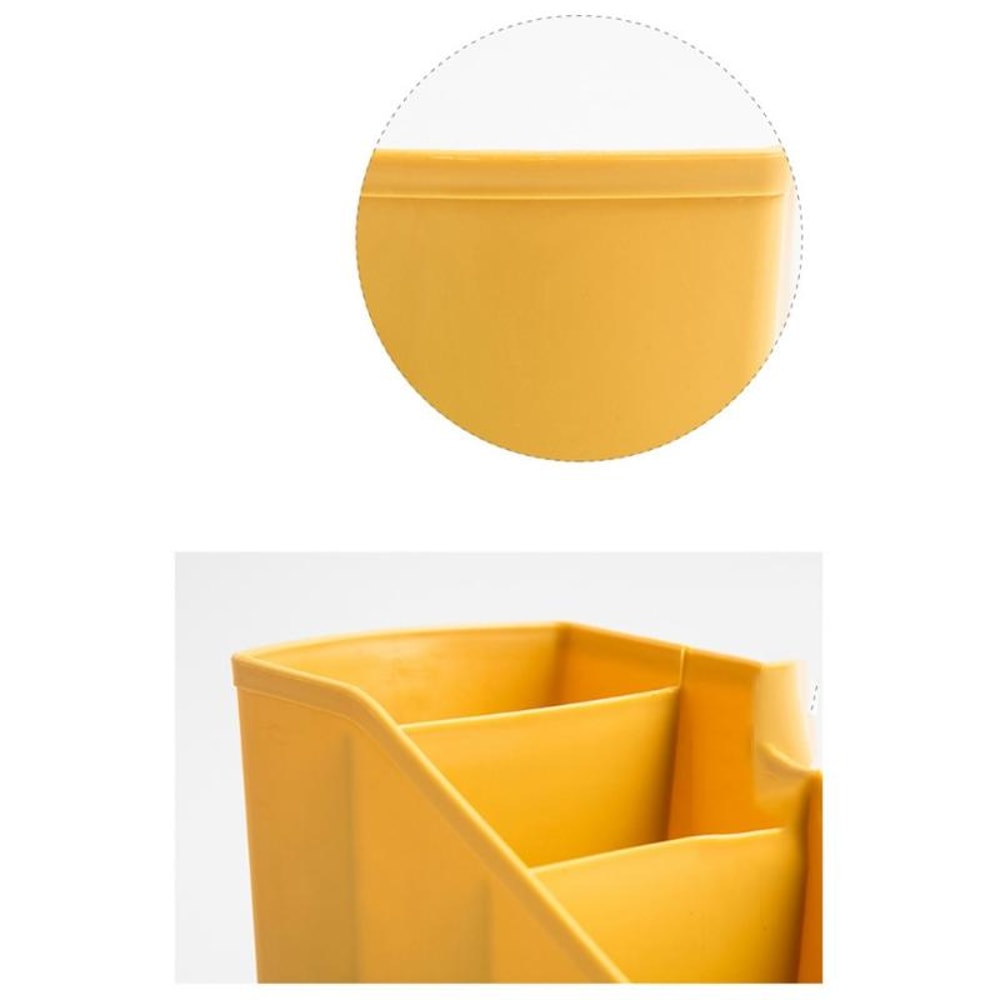 Desktop Organizer Plastic Storage Box For Stationery Office Supplies And Cosmetics 3