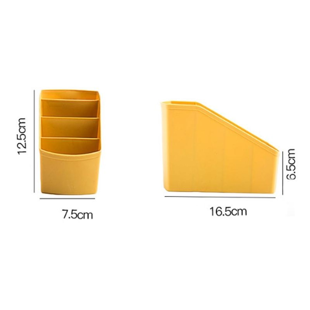 Desktop Organizer Plastic Storage Box For Stationery Office Supplies And Cosmetics 4