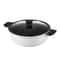 Non Stick Electric Hot Pot With Glass Lid 0