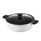 Non Stick Electric Hot Pot With Glass Lid 0