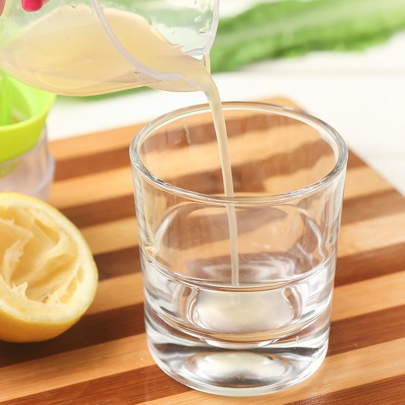 Manual Mini Lemon Juicer With Measuring Cup For Fresh Citrus Juice 5
