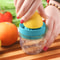 Manual Mini Lemon Juicer With Measuring Cup For Fresh Citrus Juice 7