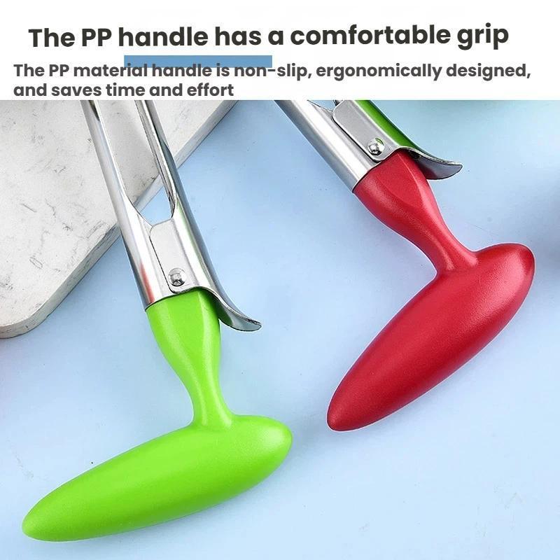 Stainless Steel Fruit Corer With Plastic Handle Apple Core Remover For Apples And Pears 5